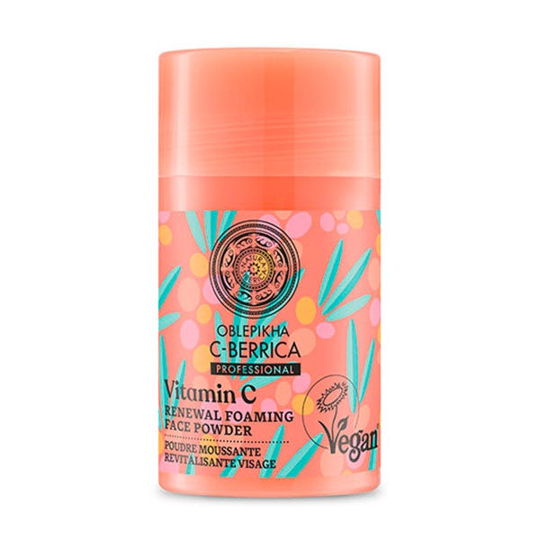 C-Berrica C-vitamin fornyende skummende ansigtspudder | 35 g