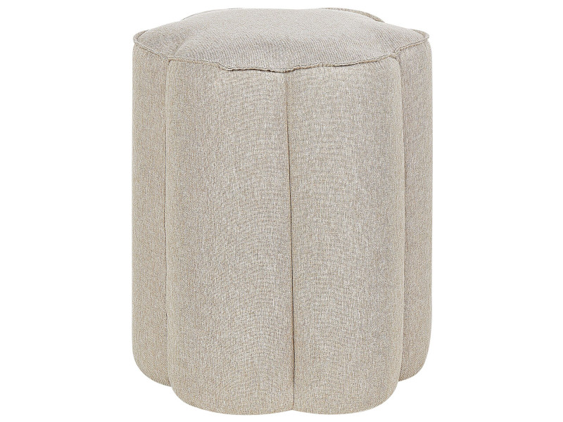 Puf TAPPEN Len syntetyczny Beżowy 39 cm