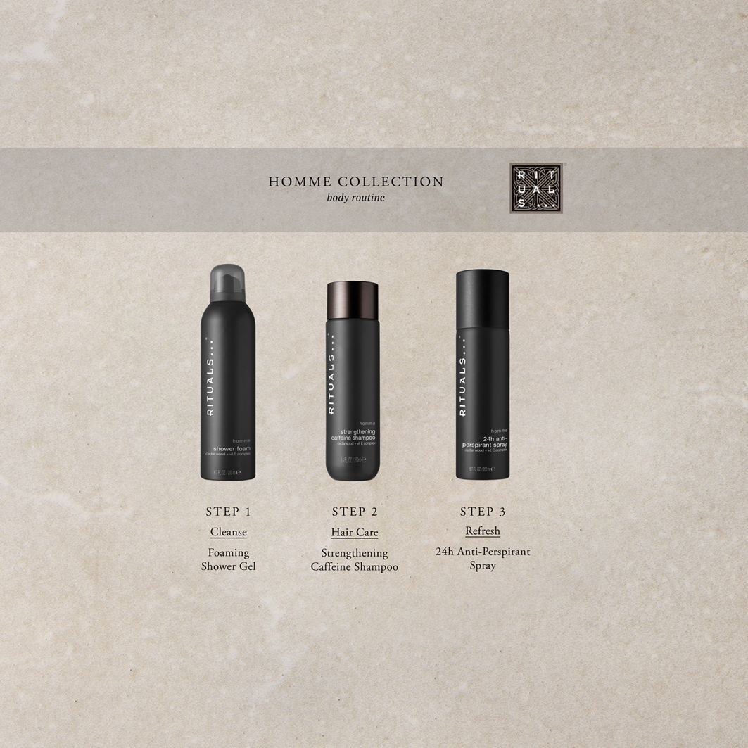 Sprchový gél Rituals Homme Collection Sprchová pena - 50 ml