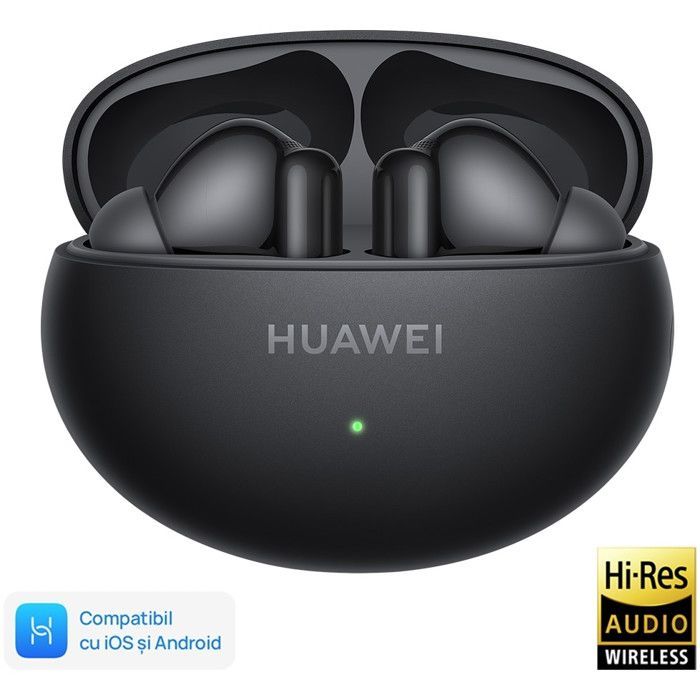 Auricolari in-ear - HUAWEI - FreeBuds 6i - True Wireless - Cancellazione attiva del rumore ibrida - Nero