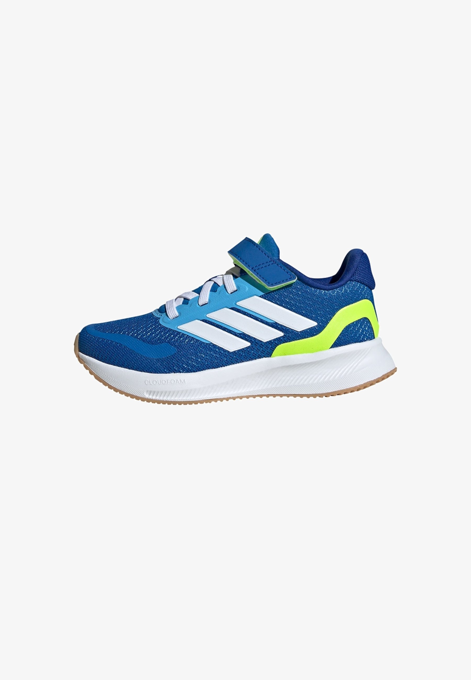 adidas Performance RUNFALCON 5 EL C - Scarpe da corsa su strada - bright royal ftwr white lucid lemon