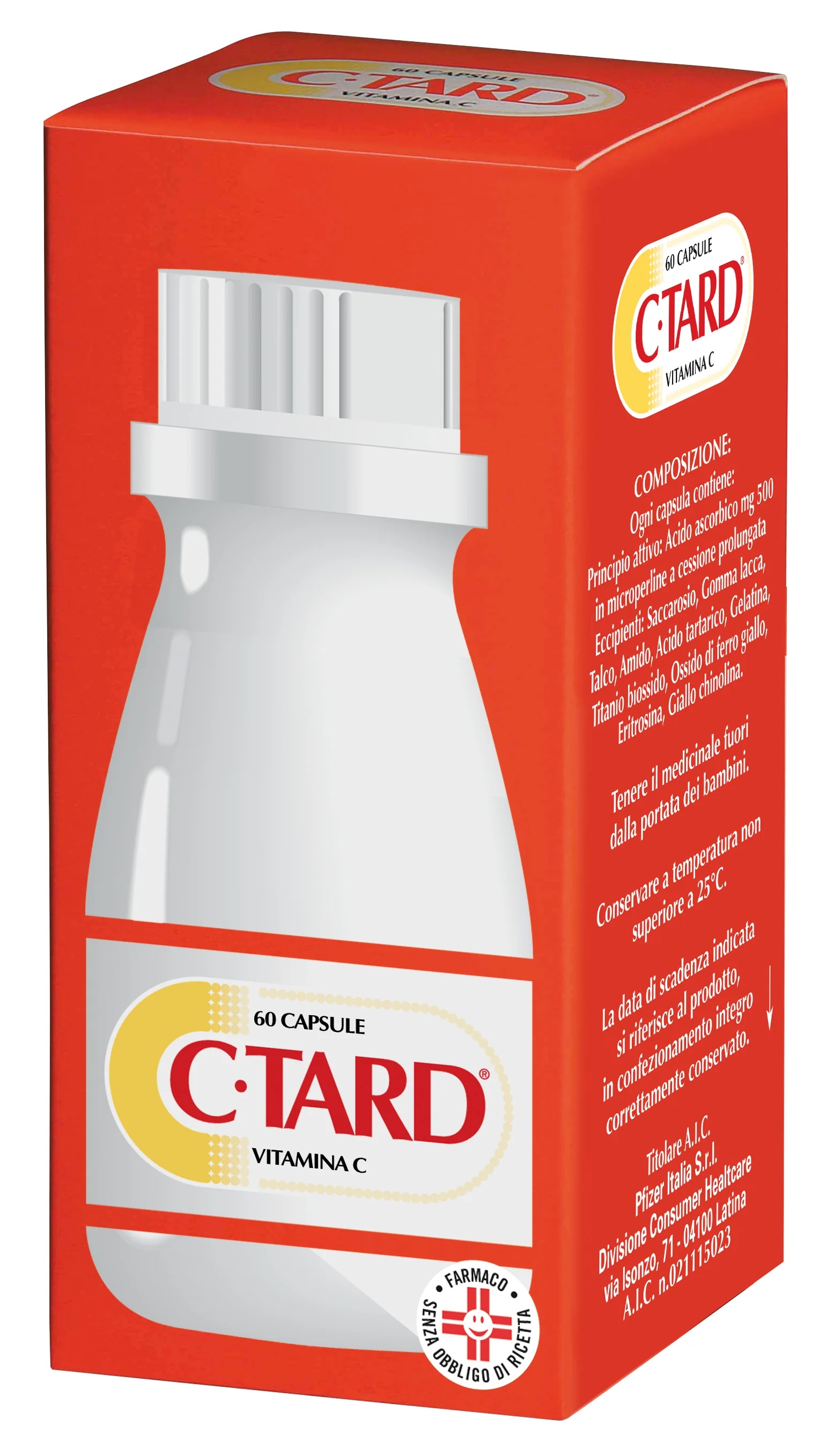 GSK C Tard 500 mg 60 capsules met verlengde afgifte van vitamine C