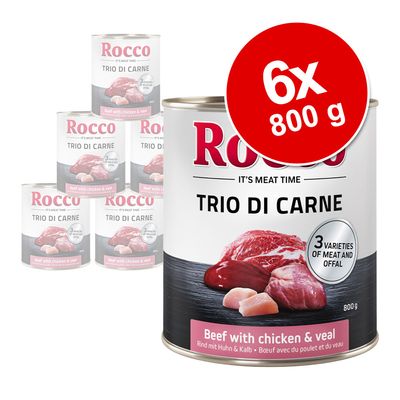 Rocco Classic -lihatrio 6 x 800 g