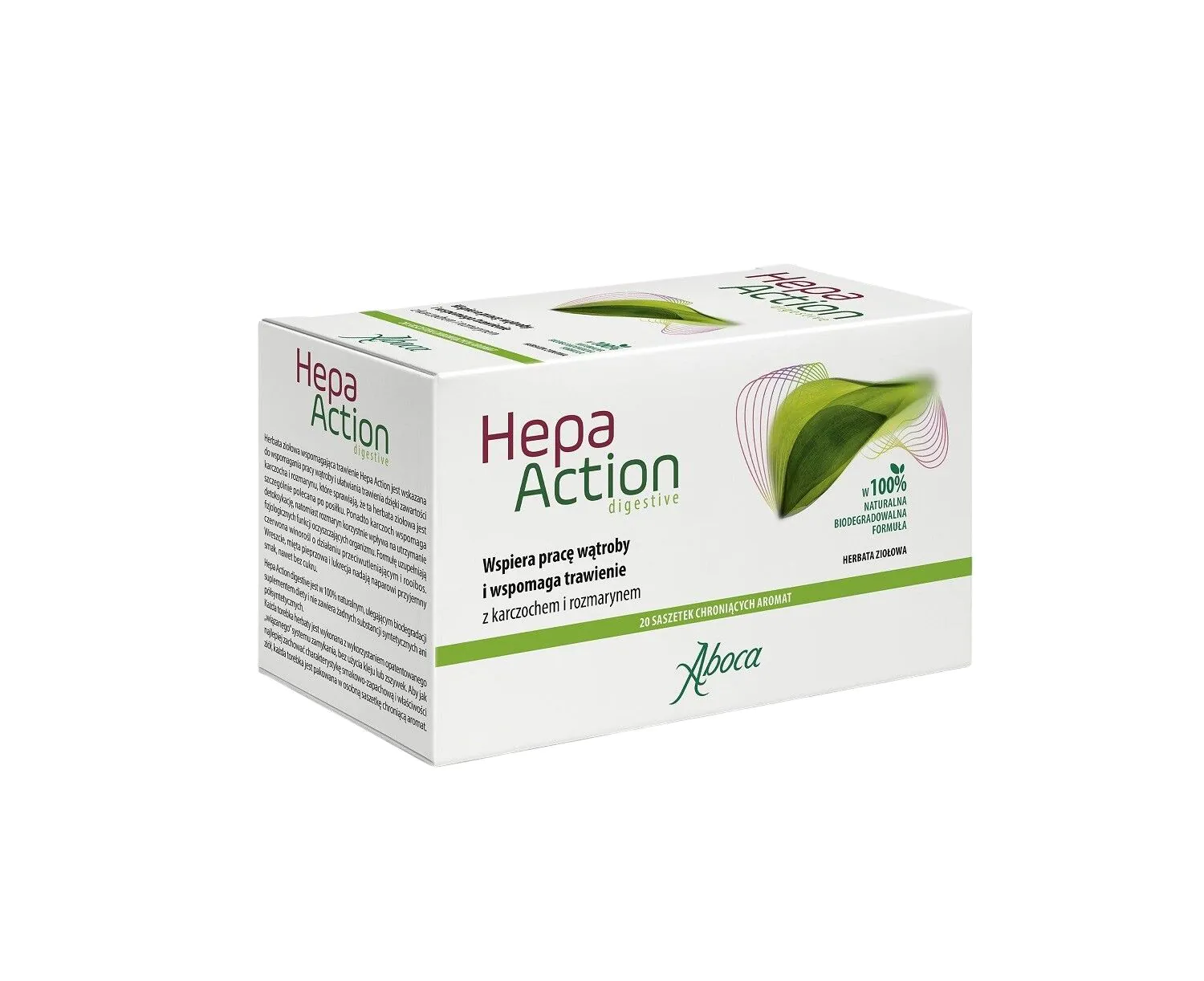 Aboca Hepa Action Digestive Herbata Saszetek
