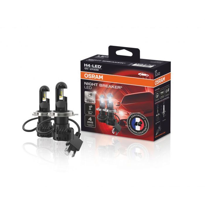 bombillas LEDriving NIGHT BREAKER para faros de coche - Osram - LED - H4 brillante