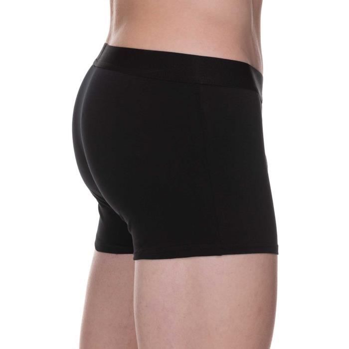 Boxer da uomo - BRUNO BANANI - Cotone Energy - Confezione da 3 - Nero