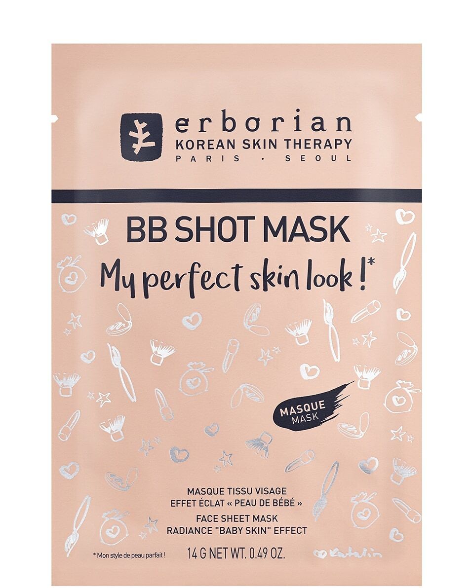 Ербориан ББ Шот маска за лице за блиставу кожу беба