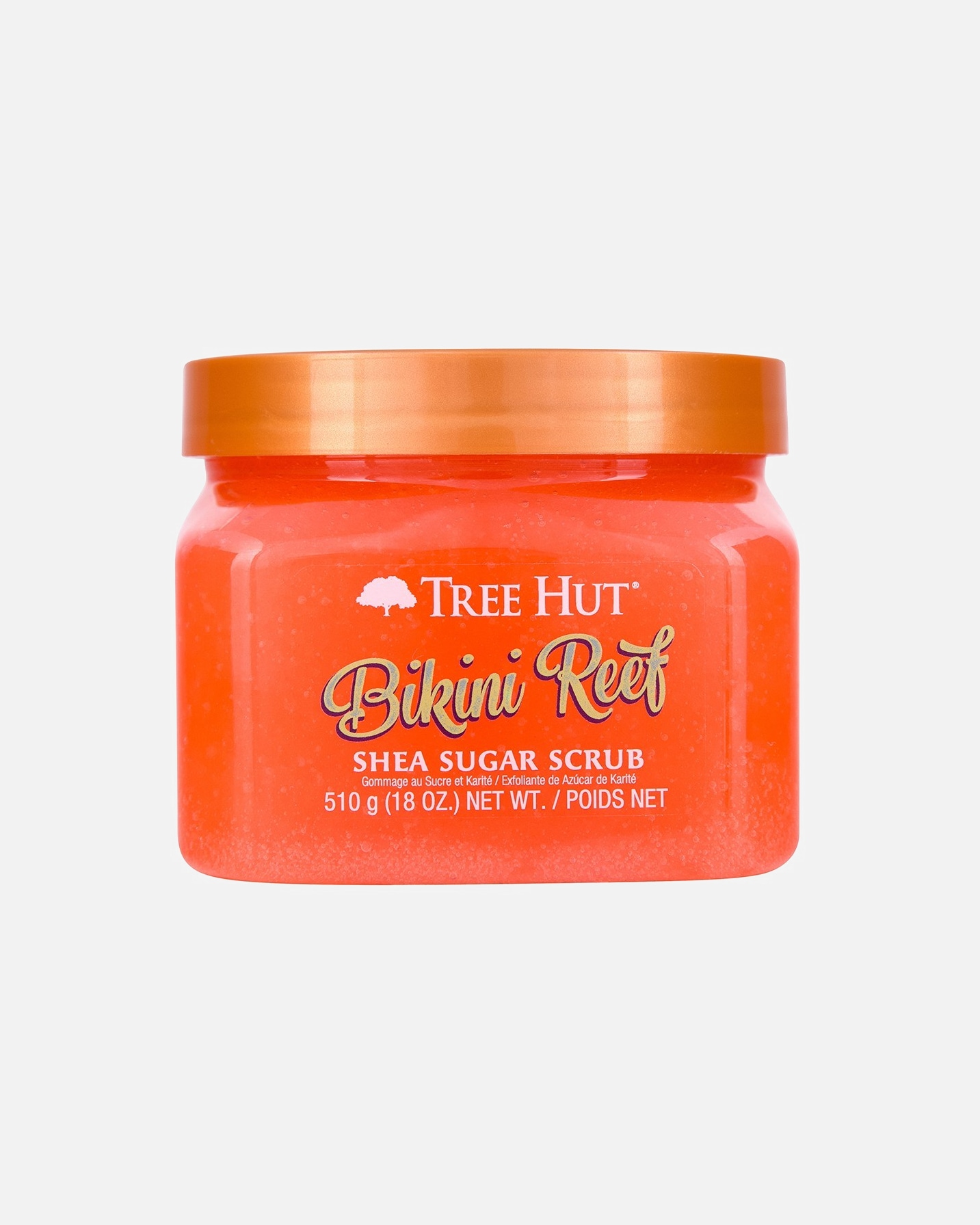 Exfoliante corporal Tree Hut Bikini Reef con manteca de karité y azúcar - 510 g