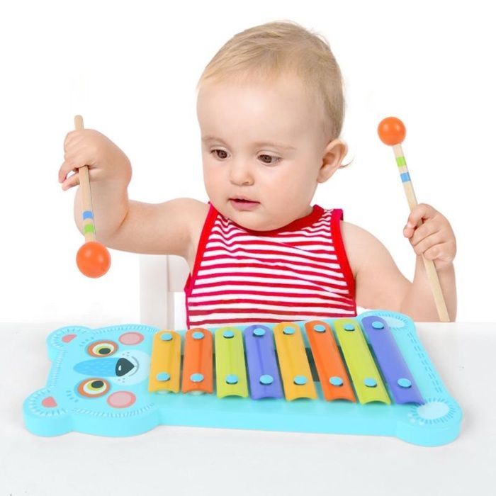 Xilófono metálico Mideer Bear - Instrumento musical - Multicolor