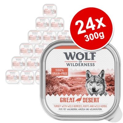 Wolf of Wilderness Adult Saver Pack 24 x 300g