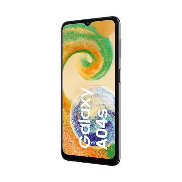 Galaxy A04s smartphone including screen protector
