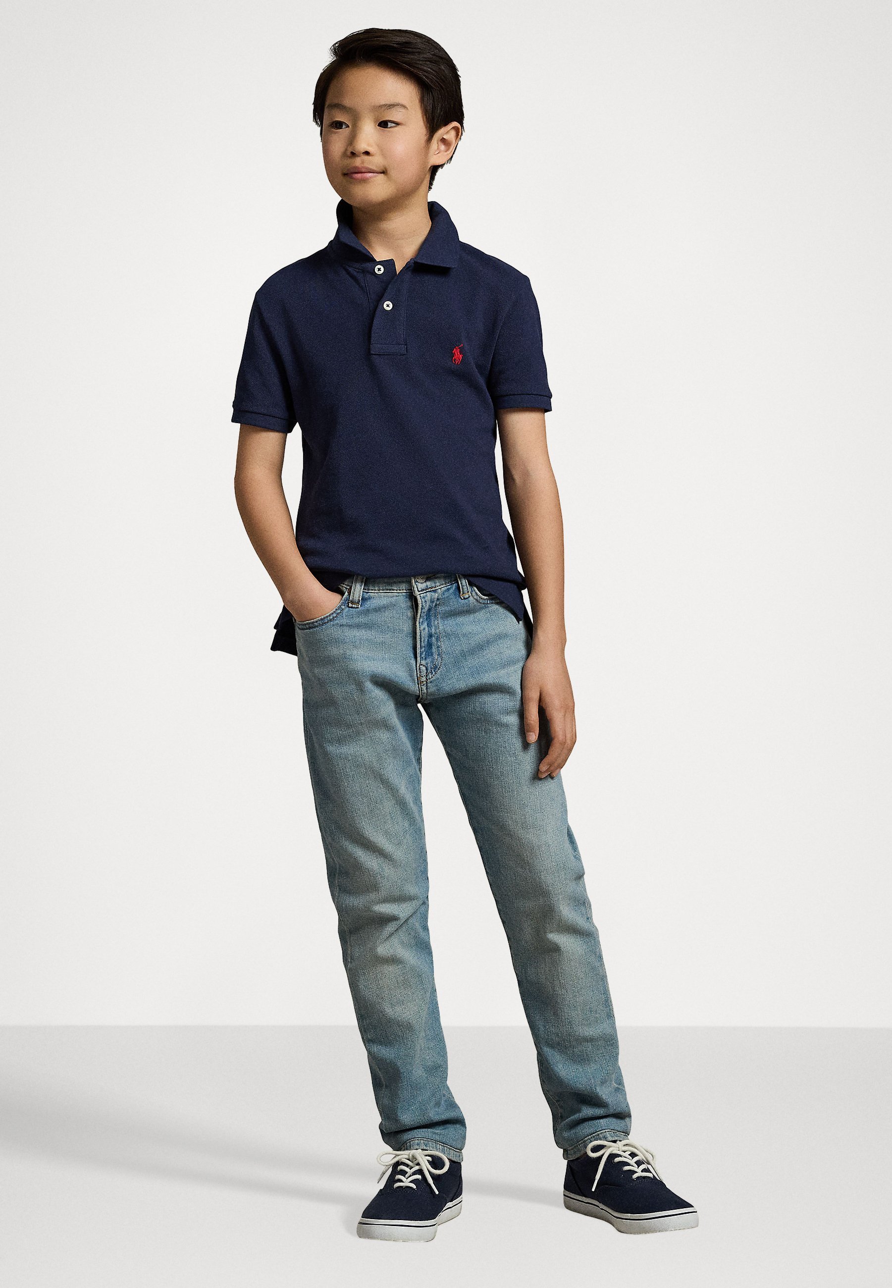 Polo Ralph Lauren CUSTOM FIT TEENS - Poloshirt - Frans marineblauw