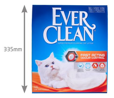 Ever Clean® Schnell wirkendes, klumpendes Katzenstreu mit Geruchskontrolle