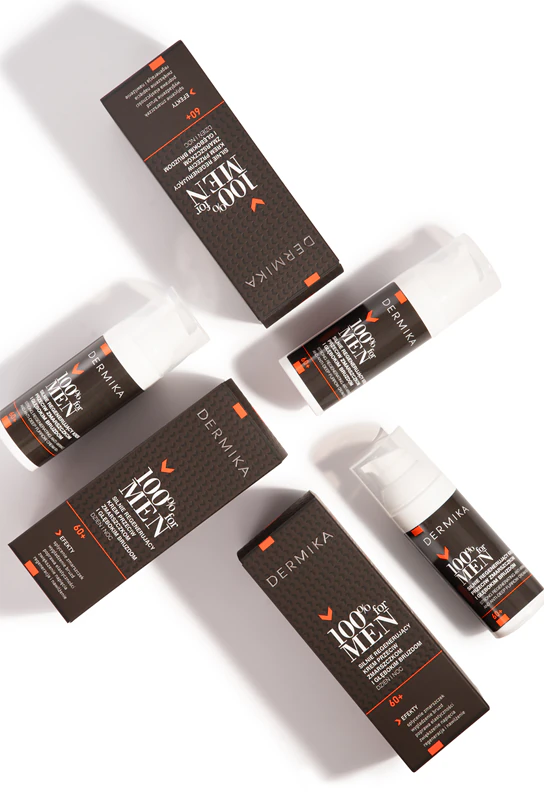 Dermika 100% para Homens, creme regenerador antirrugas para homens