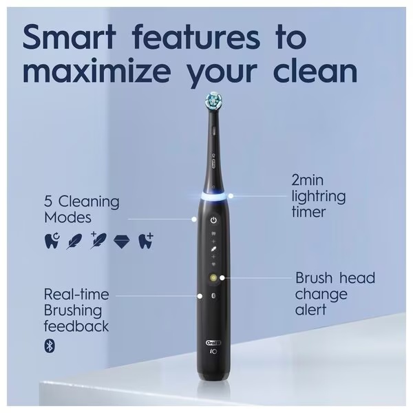Oral-B električna četkica za zube iO 5 crna<br>crna