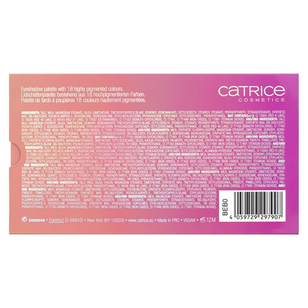 Catrice Eyeshadow Neonude палета сенки за очи - 18 г