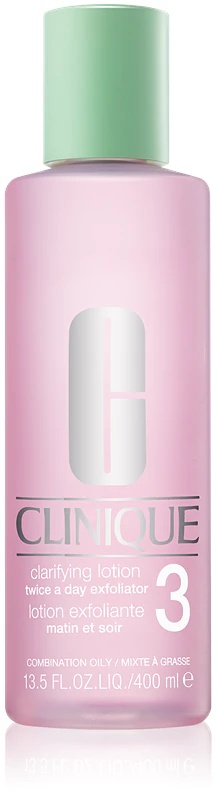 Clinique 3 Steps Clarifying Lotion 3 тоник за масну и комбиновану кожу