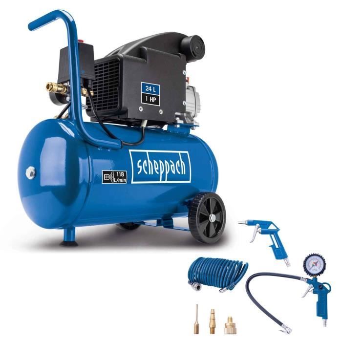 Compressor Scheppach HC24-8S-A 750W 24 litros