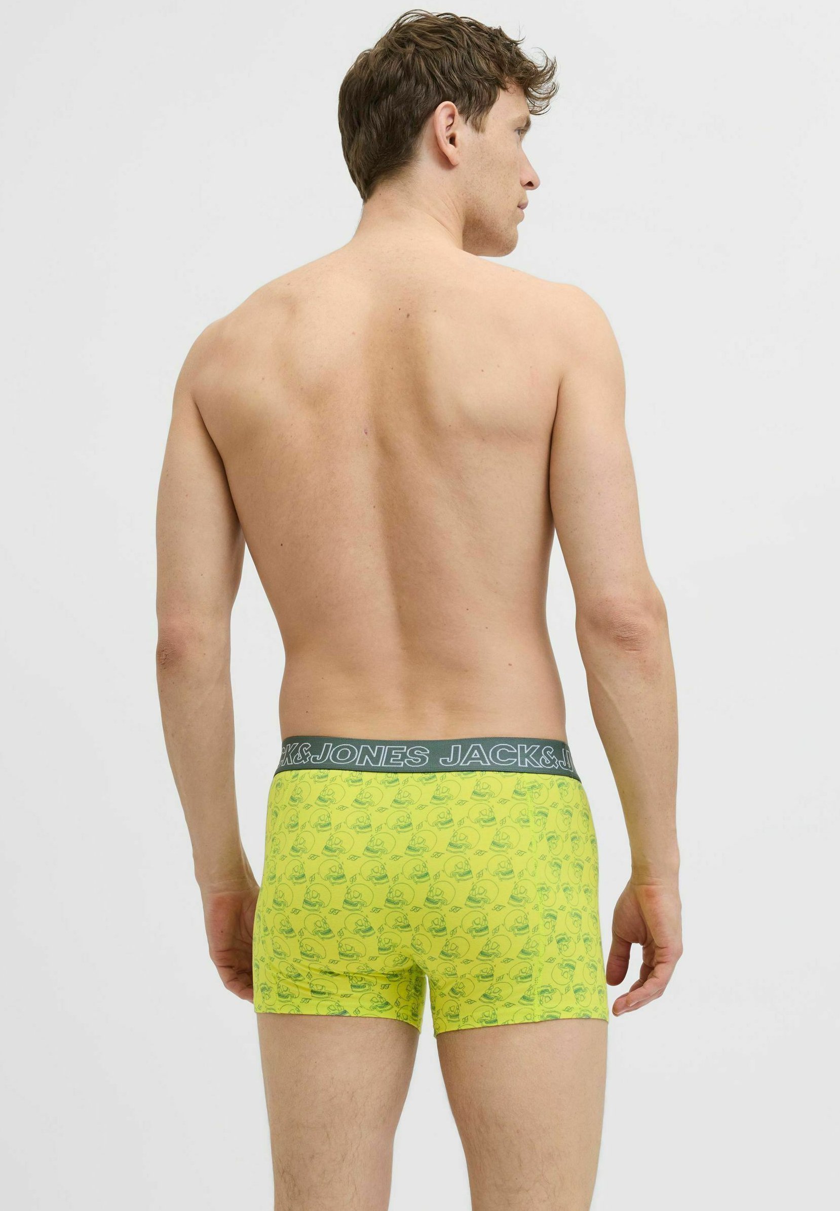 Jack & Jones 5 PACK - Badebukser - safety yellow