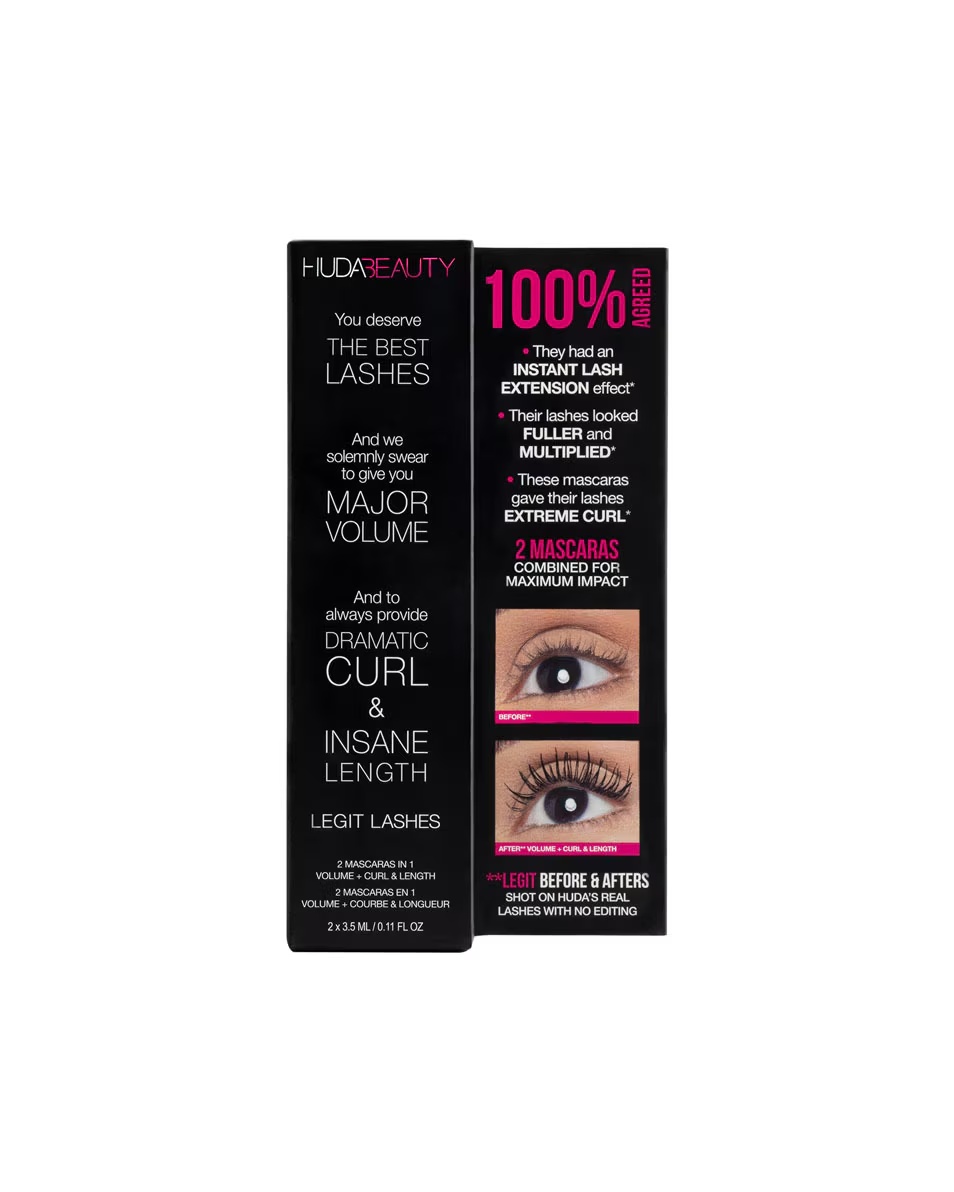 Μίνι μάσκαρα HUDA BEAUTY LEGIT LASHES