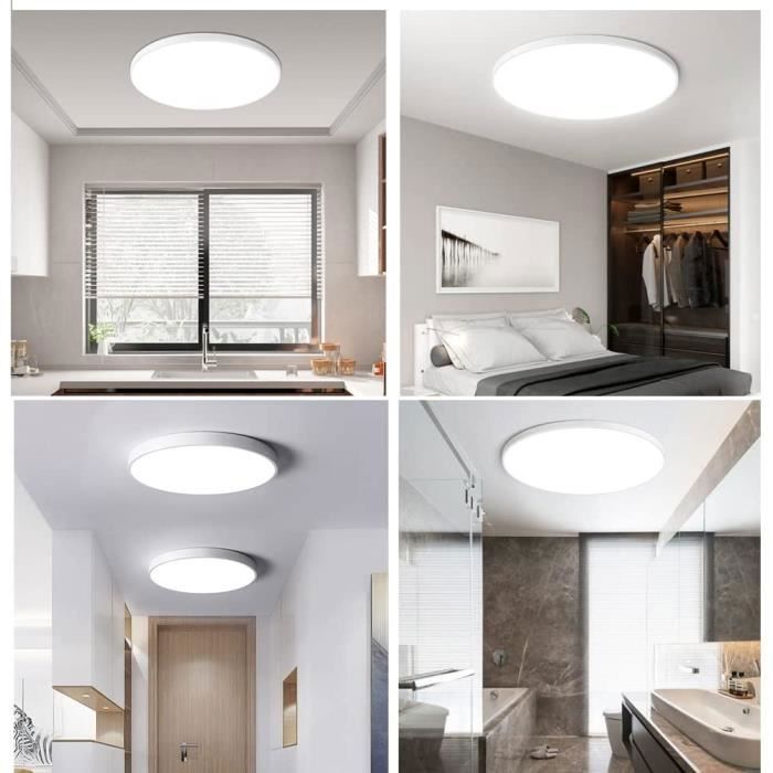 LED Ceiling Light - OTBACT - Round Model 20W - Cool White - Ø23CM - Energy Saving