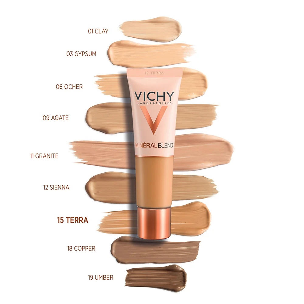 VICHY Vichy Mineral Blend Fluid Foundation No. 15 Bronzer met 16 uur fixatie