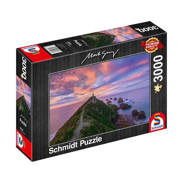 Puzzle Nugget Point fyrtårn, 3.000 meter
