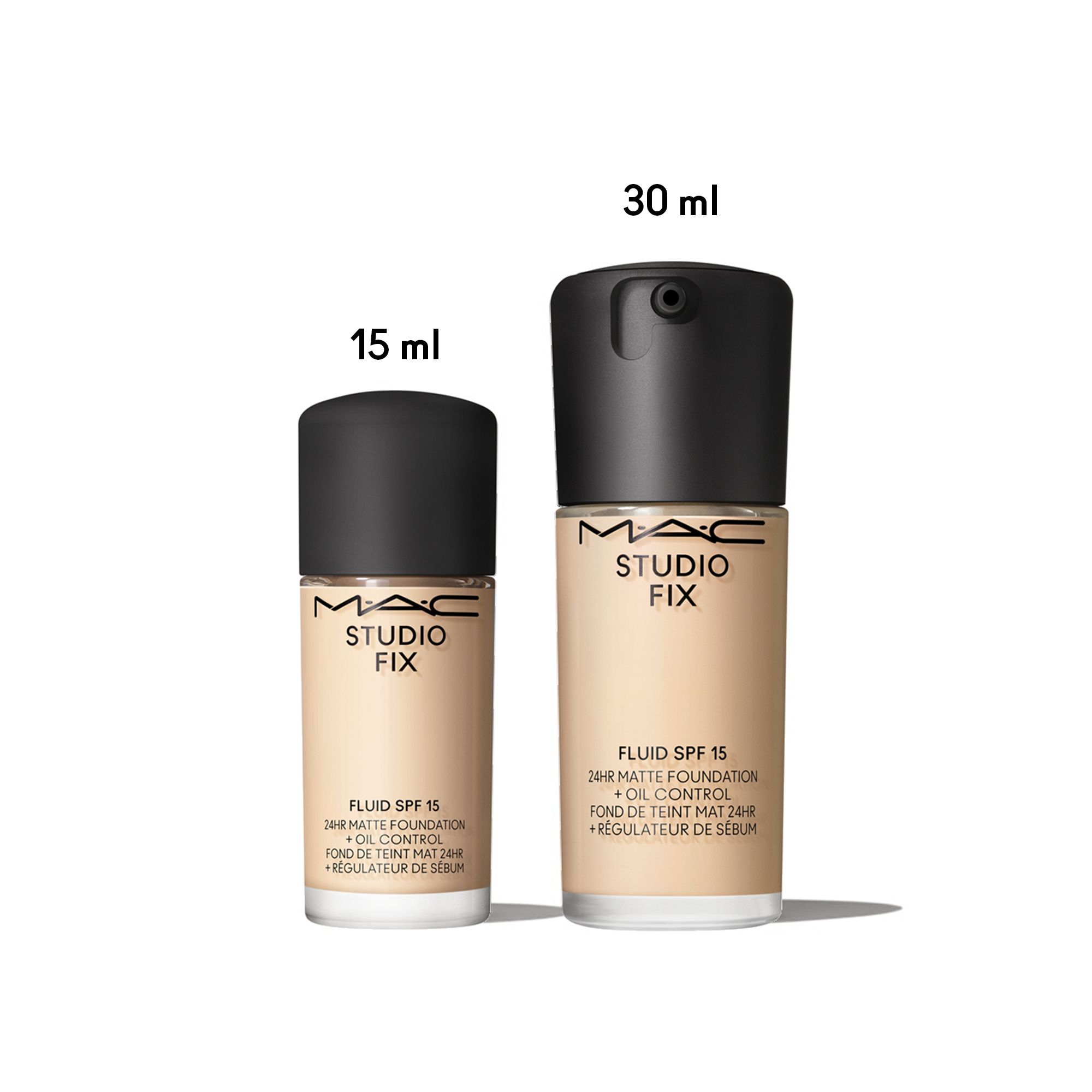 Studio Fix Matte Fluid Foundation SPF15 за контролу ољуштености и сјаја Луксузни пудери