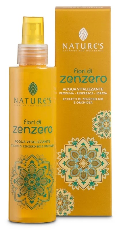 Nature's Ginger Flowers Revitaliserend Water 150 ml Lichaams- en Haarparfum