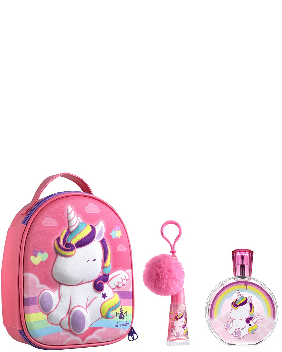 DISNEY Disney Eau my Unicorn Zip Case 3D Eau de toilette 100 ml Lip Gloss
