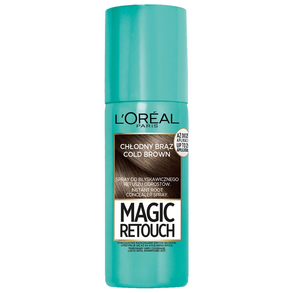 L'Oreal Paris Cool Brown Root Touch-Up Spray 75ml Magic Retouch