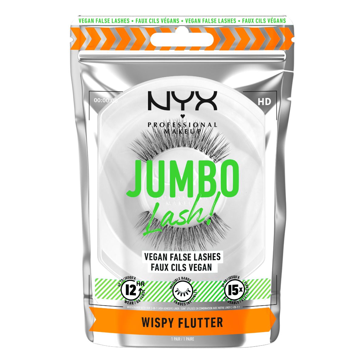 ¡Pestañas postizas jumbo de NYX Professional Makeup!