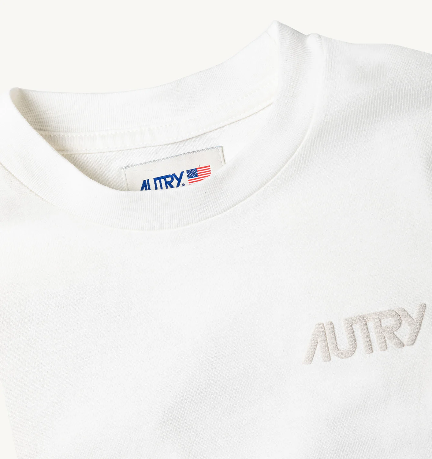 TRICOU PENTRU COPII DIN JERSEY ALB DE BUMBAC