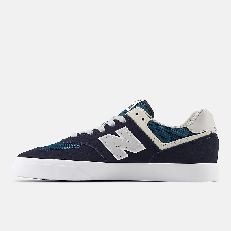 Chaussures NB Numeric 574 Vulc pour homme – Bleu marine et gris