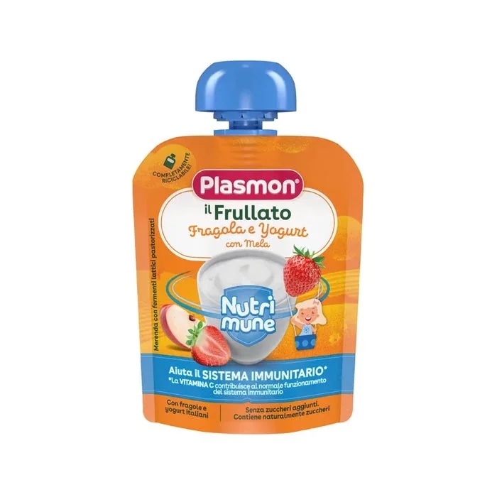 Batidos Nutrimune PLASMON - Yogur de fresa 85 g A partir de 6 meses
