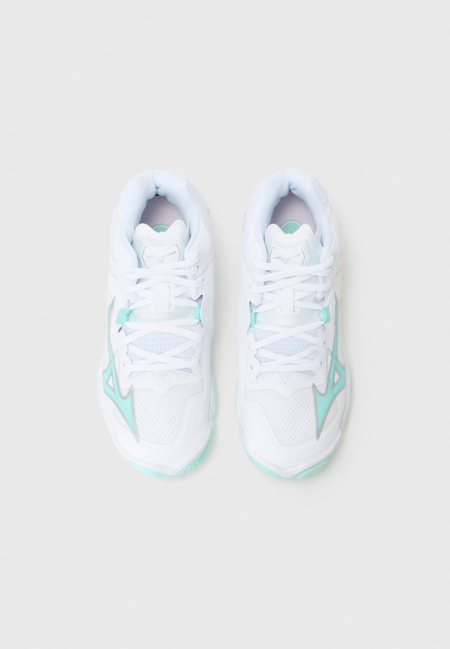 Mizuno WAVE LIGHTNING Z8 - Volleybalschoenen - wit/blauwe tint