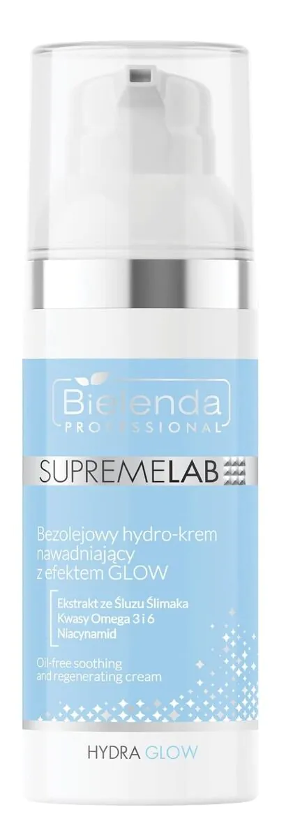 Bielenda Professional Supremelab Hydra Glow Bezolejowy hydro-krem nawadniający