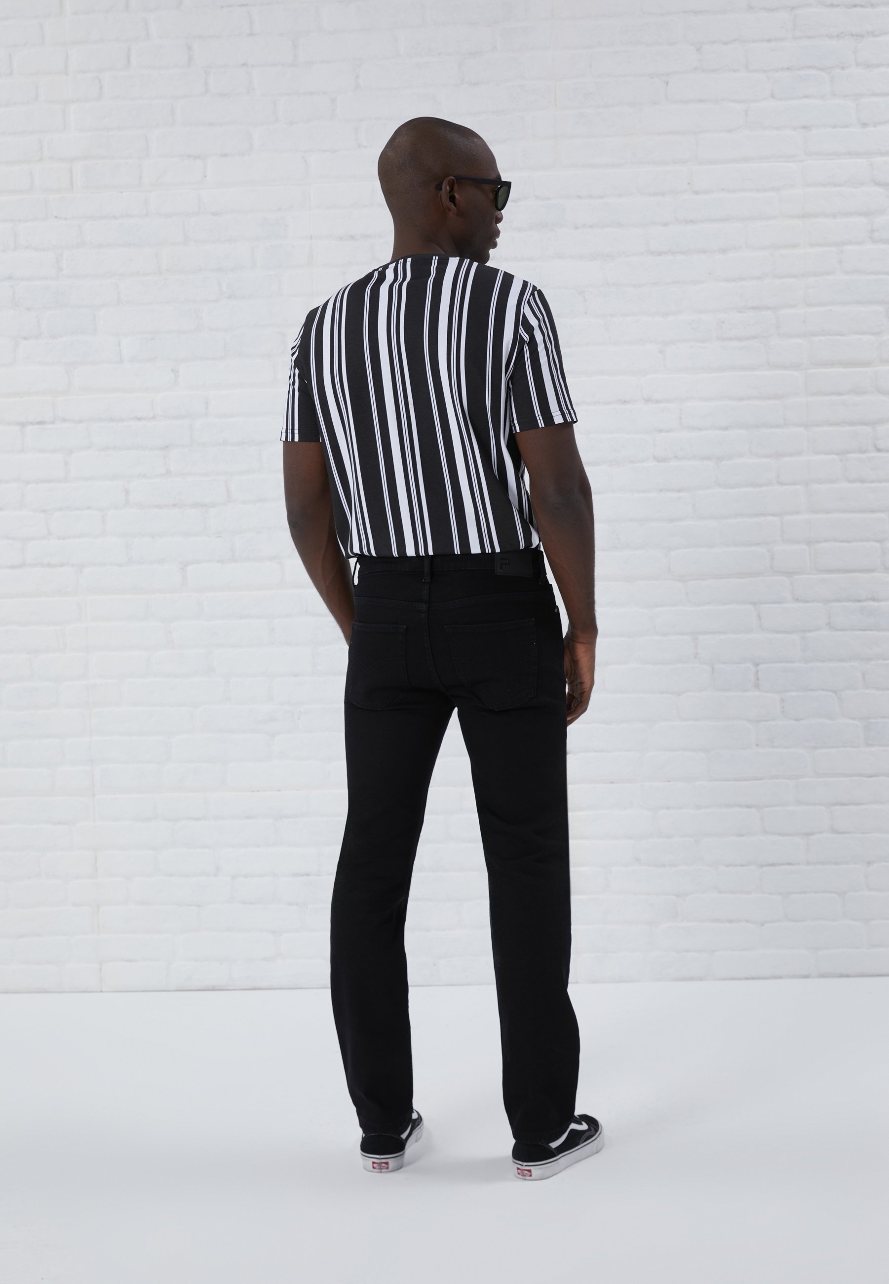 Pier One jeans met rechte pijpen - zwarte denim