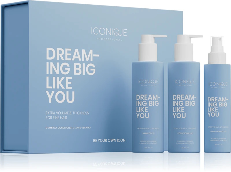 ICONIQUE Professional DREAMING BIG LIKE YOU Set za volumen i gustinu