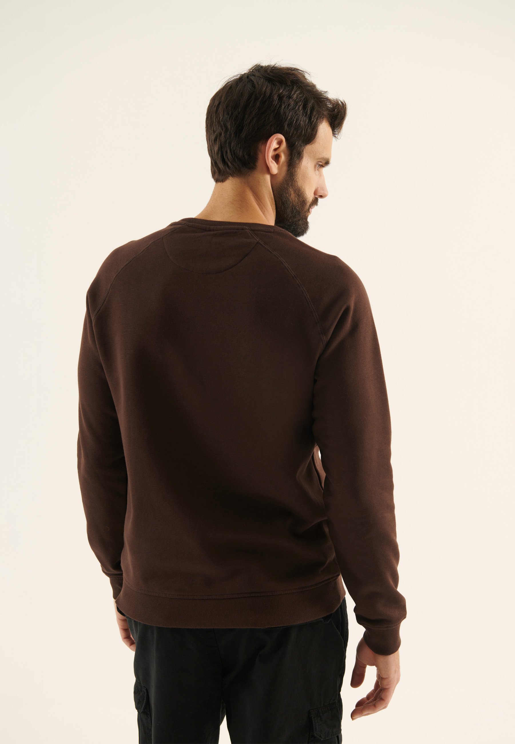 Sweat-shirt Pier One - marron foncé