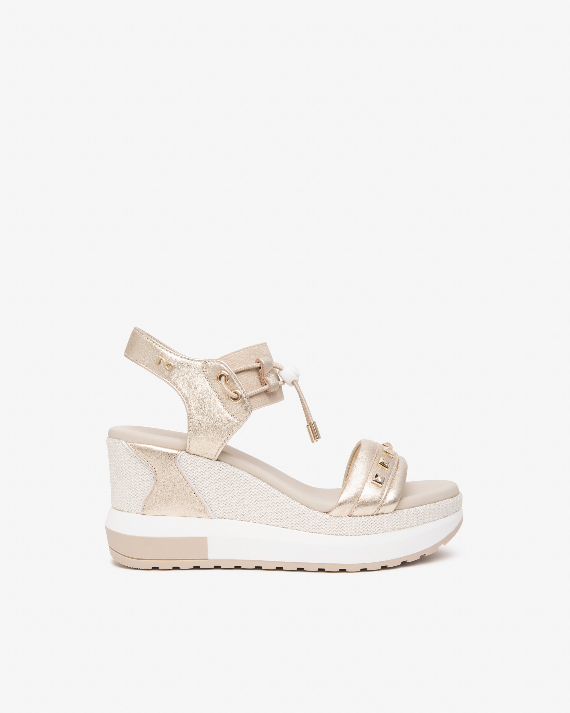  Damensandalen aus Leder, Canvas und technischen Materialien