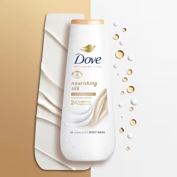 Dove Advanced Care Nourishing Silk Douchegel 225 ml