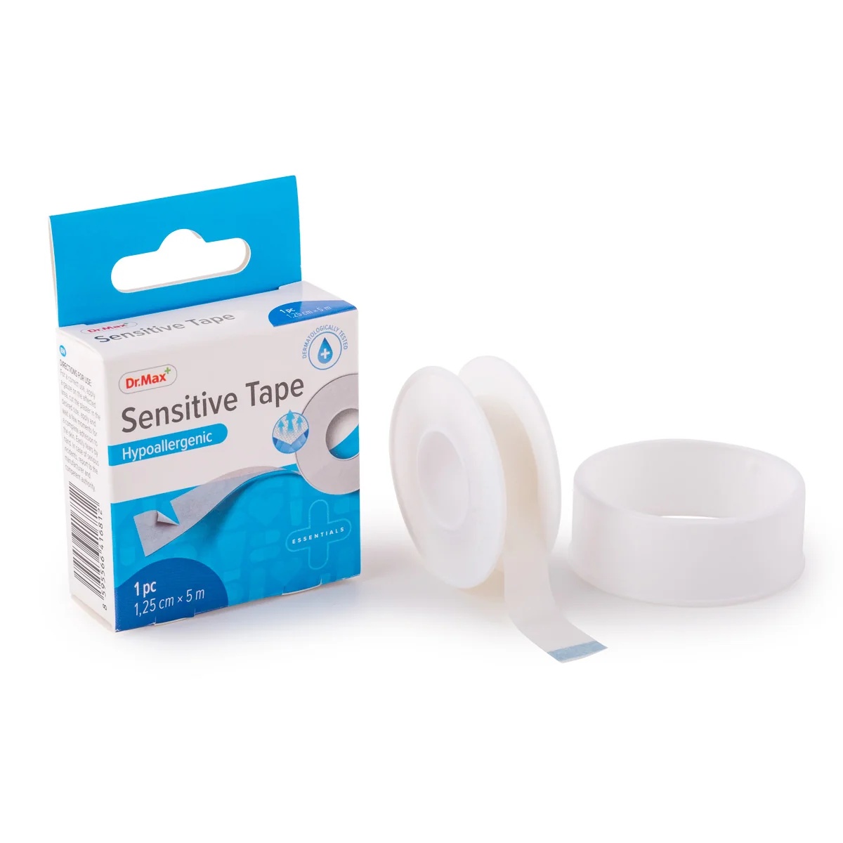 DR. MAX Dr.Max Sensitive Hypoallergenes Pflaster für empfindliche Haut 1,25 cm x 5 m