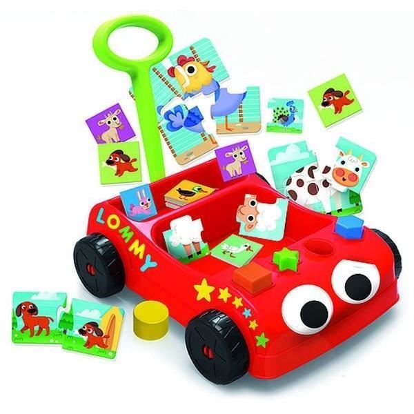 LISCIANI Carotina Baby Pull-Along Toy Cart