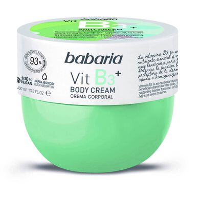 Babaria Body Cream Vitamin B3 400 ml 400 ml