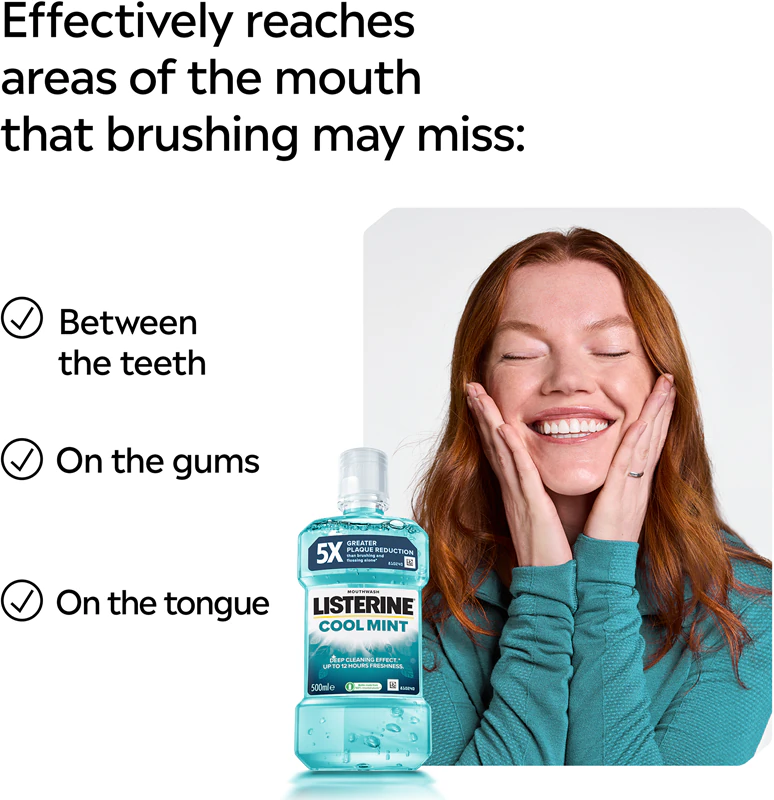 Listerine Cool Mint mondspoeling voor een frisse adem