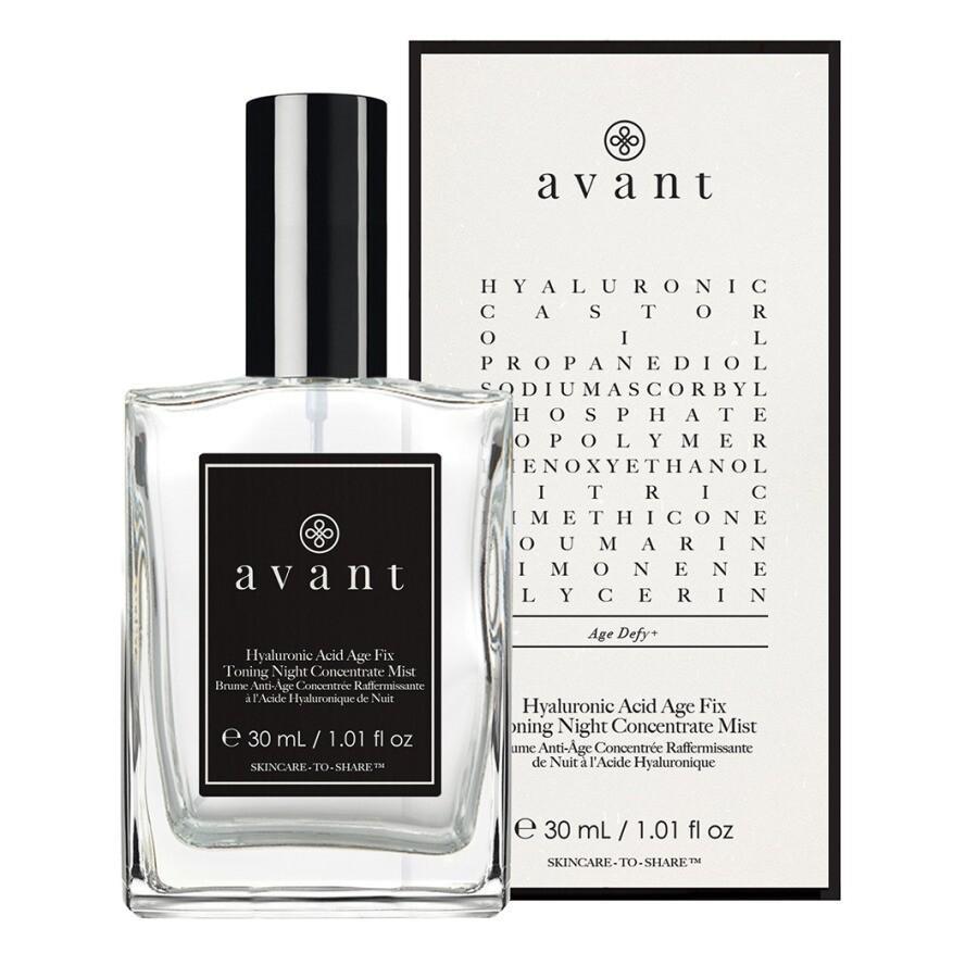 Avant Skincare Age Defy+ tonizirajući noćni koncentrat za lice s hijaluronskom kiselinom protiv starenja - 30 ml