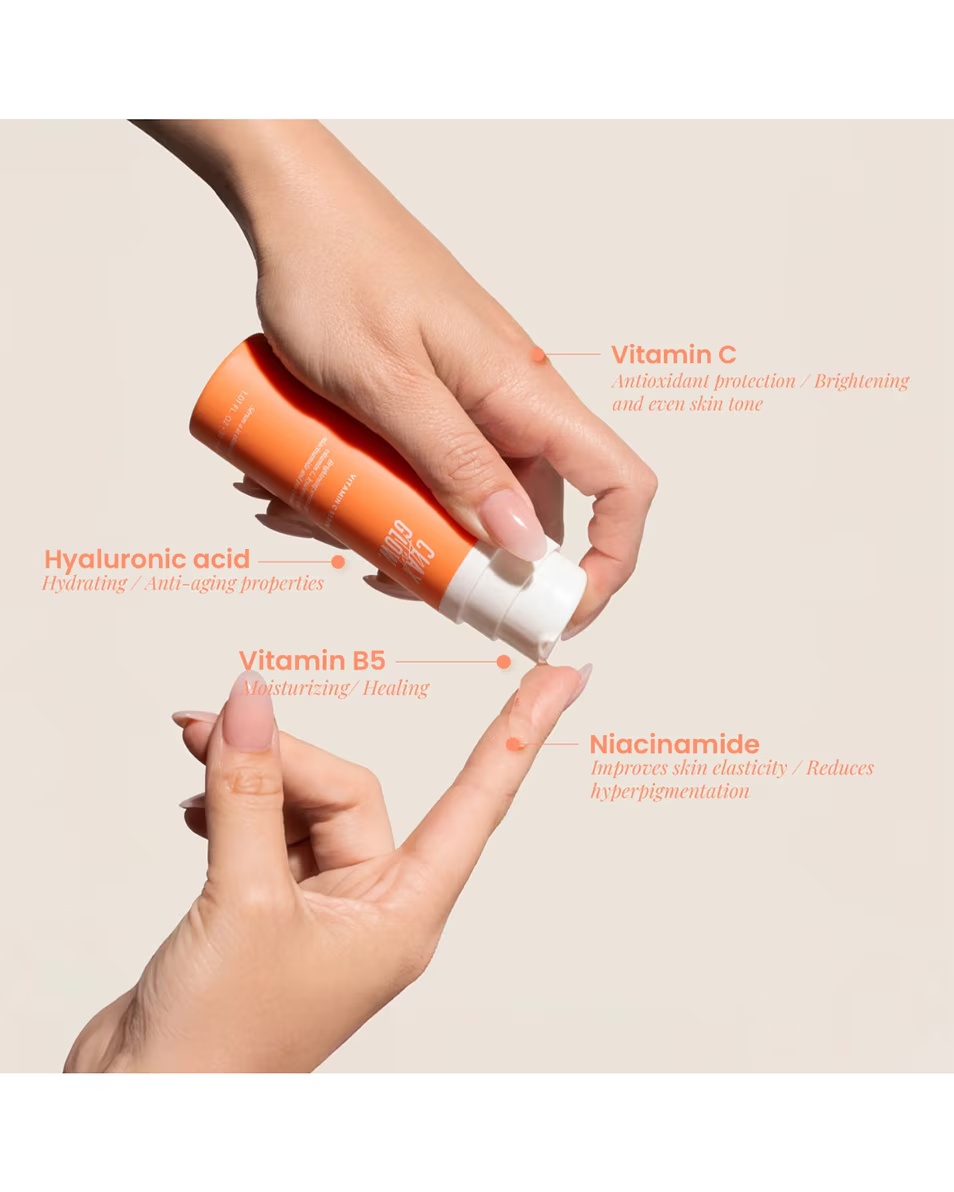 SER ILUMINATOR ȘI PROTECTOR CU VITAMINĂ C CLAY AND GLOW