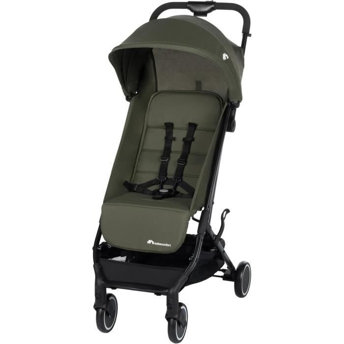 BEBECONFORT SOKO Poussette canne ultra compacte, légère, dès la naissance, jusqu'à 15 kg (3-4 ans environ), Mineral green