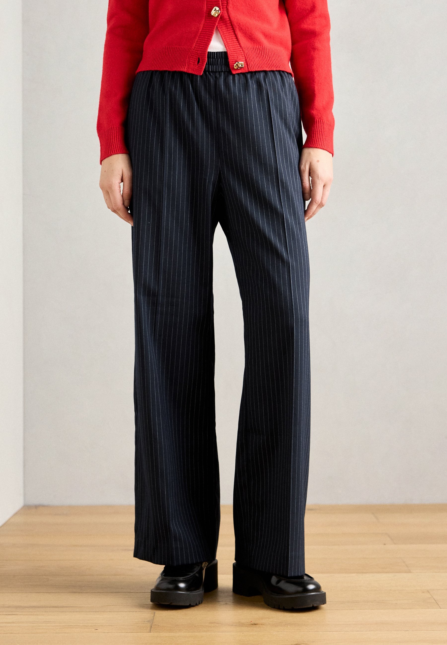 Lindex BROEK STELLA GOED GEKLEED - Broek - blauw